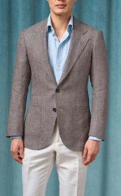 Spier Mackay / Magee Full Canvas hørblazer str. UK 38L KR 4900 / €655 EUR (sommer 25')
