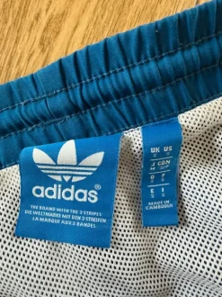 Spodenki bokserki Adidas vintage niebieski M