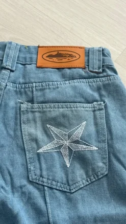Spodenki Corteiz Jeans Blue