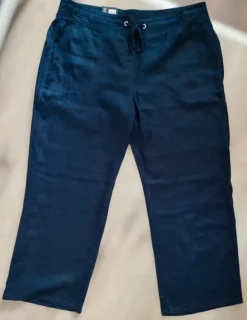 Spodnie 👖 M&S rozm. 48 • 100% len