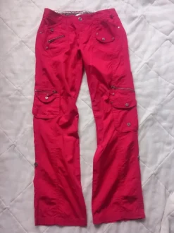 Spodnie amarant róż y2k '2000 r.38/40