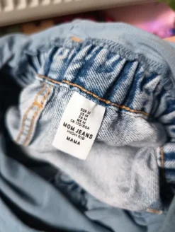 Spodnie dżinsowe luźne, dżinsy ciążowe h&m M