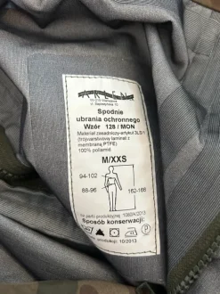 Spodnie Goretex MON Arlen | wojskowe, szelki, wodoodporne moro