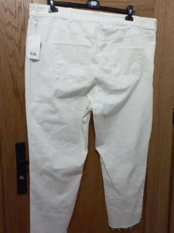 Spodnie jeans białe c&a xxxxxxxl 54 nowe