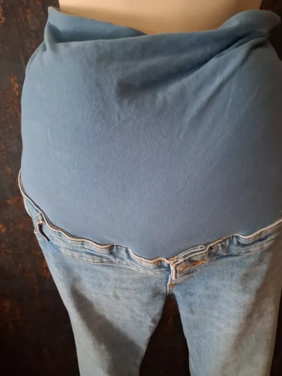 Spodnie jeans ciążowe ciąża rozmiar xl