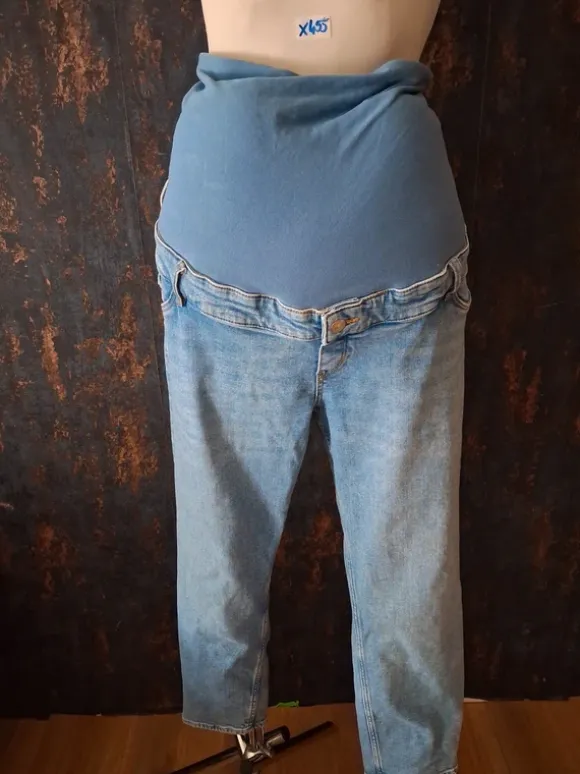 Spodnie jeans ciążowe ciąża rozmiar xl