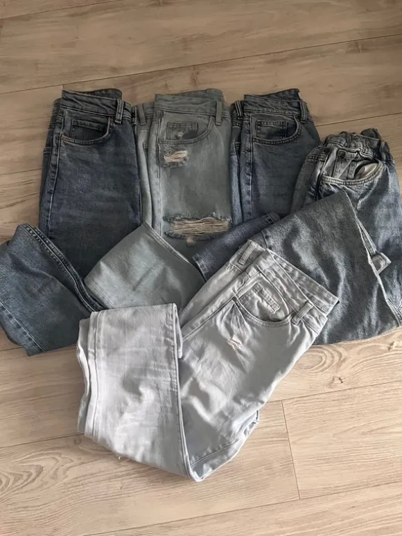 Spodnie jeansowe damskie momy boyfriend