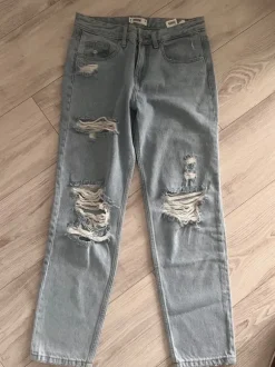 Spodnie jeansowe damskie momy boyfriend