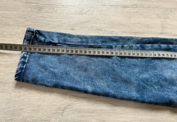 Spodnie jeansowe skinny push up