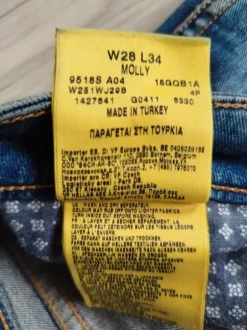 Spodnie jeansowe unisex Wrangler rozmiar W28 L34