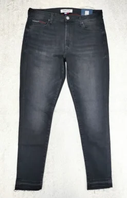 Spodnie jeansy damskie Tommy Hilfiger Sylvia High Rise Super Skinny Ankle 32/32 czarne