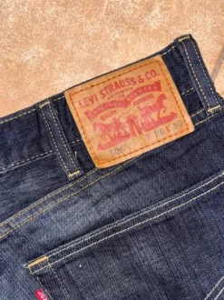 Spodnie męskie XL Levi’s Levis regular proste straight granatowe Vintage
