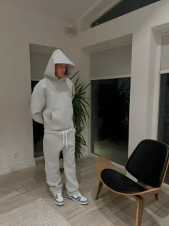 Stone gray AZERO tracksuit