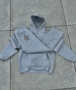 Stone gray AZERO tracksuit