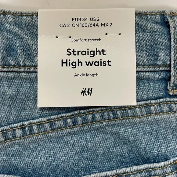 Straight hight waist jeans