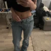 Straight leg jeans