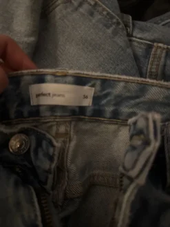 Straight leg jeans