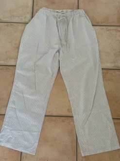 Stribede pyjamas bukser