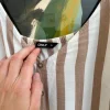 Stribet Shortsdragt