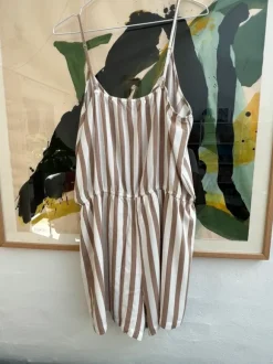 Stribet Shortsdragt
