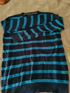 Stribet sweater