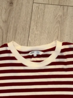 Stribet t-shirt