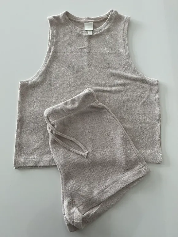Strikket sommersæt fra H&M