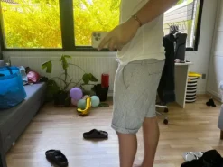 Strippede shorts