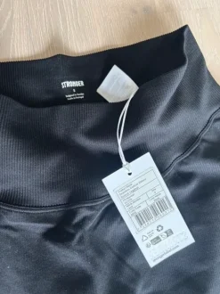 Stronger ribbade tights strl S