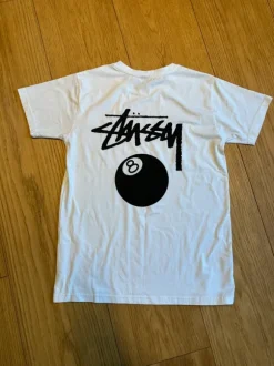 Stüssy 8 Ball Tee White