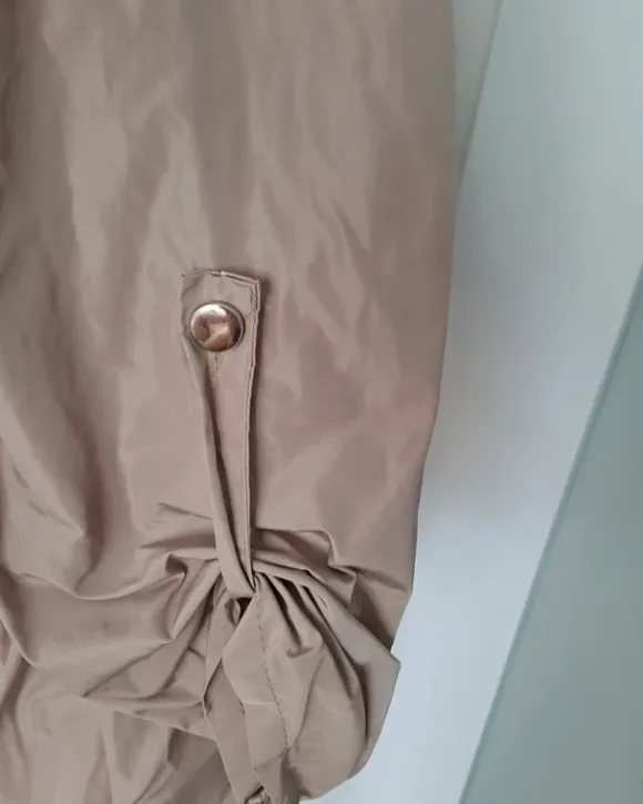 Stylowa Parka, Lekki Płaszcz wiosna Oversize oversize Rozmiar M/L