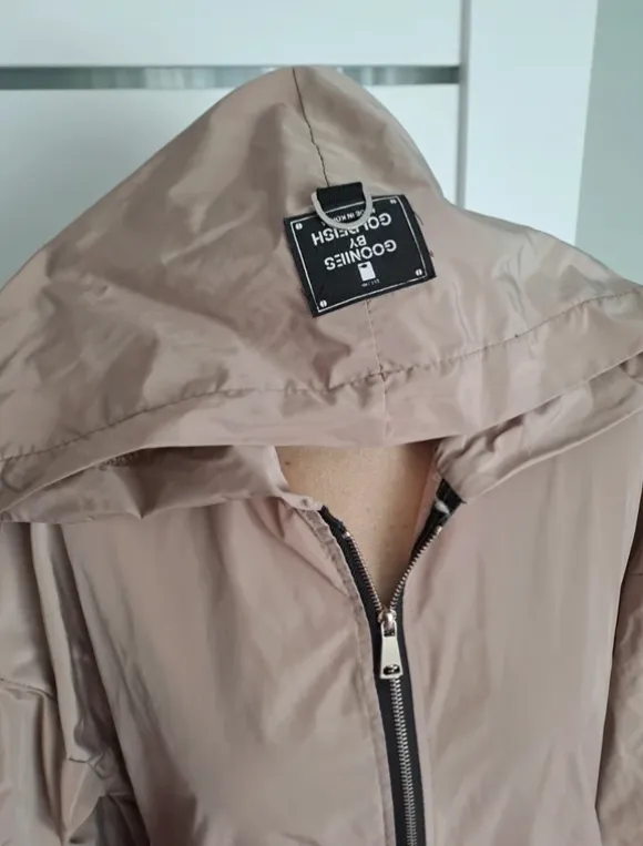 Stylowa Parka, Lekki Płaszcz wiosna Oversize oversize Rozmiar M/L
