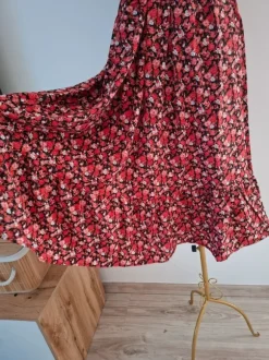 Stylowa romantyczna włoska sukienka na lato Made in Italy cottage core r.38/M
