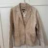 Suede blazer