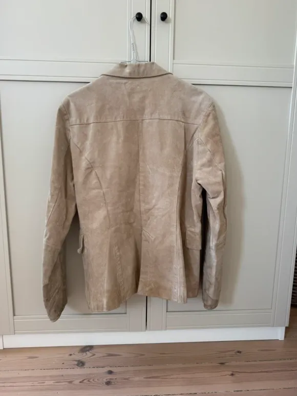 Suede blazer