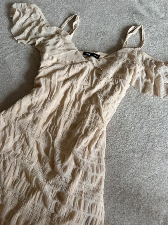 Sukienka letnia do kostek hiszpanka Boho