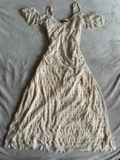 Sukienka letnia do kostek hiszpanka Boho