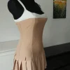 Sukienka mini z plisowanym dołem na ramiączkach old money PrettyLittleThing 36