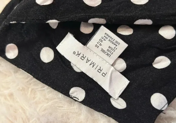 Sukienka w kropki w groszki Primark