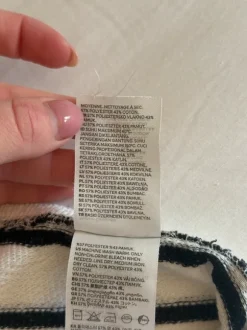 Super fina sommar gravid byxor randiga H&M storlek M