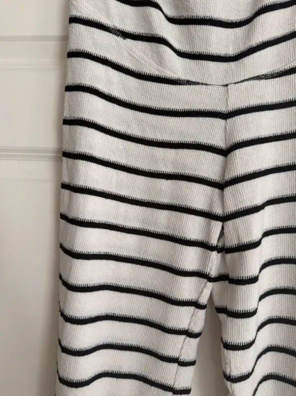 Super fina sommar gravid byxor randiga H&M storlek M