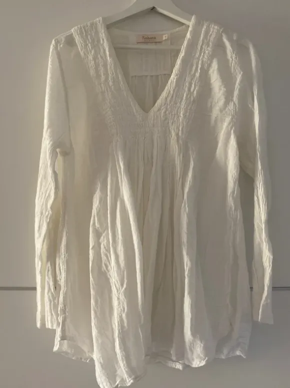 Superfin blus tunika Rabens Saloner offwhite stl M
