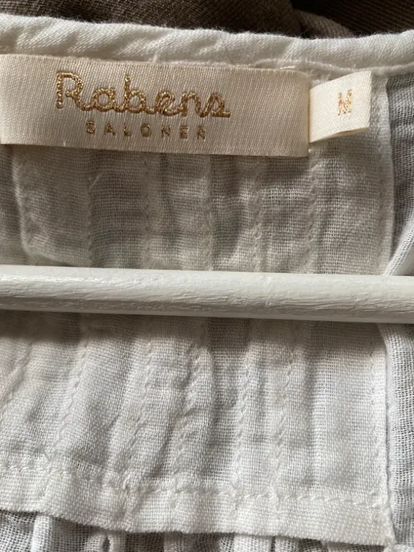 Superfin blus tunika Rabens Saloner offwhite stl M