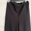 Svart gravid byxa utsvängd byxa - H&M storlek S