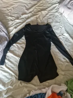 Svart playsuit