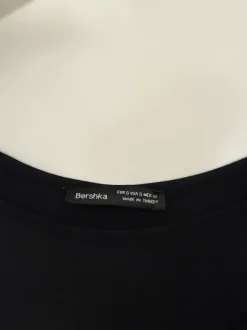Svart tight klänning