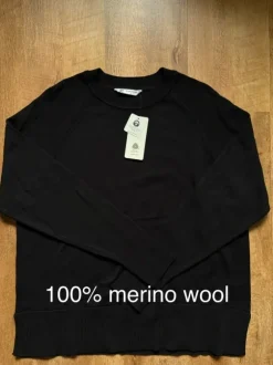 Sweter cubus wełna merino rozmiar M