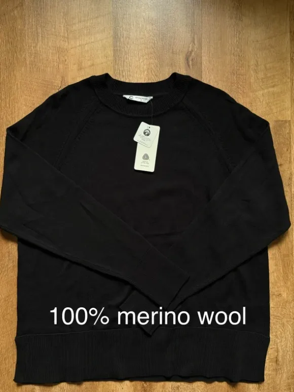 Sweter cubus wełna merino rozmiar M