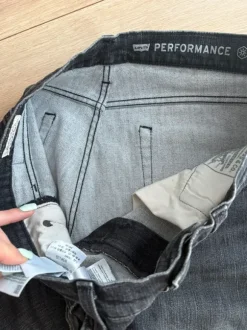 Szare męskie jeansy Straight Levi’s performance L