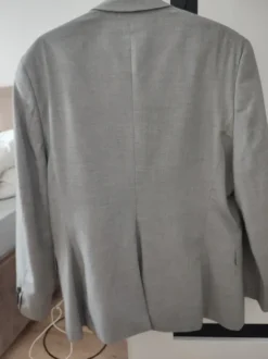 Szary męski garnitur H&M r. 50